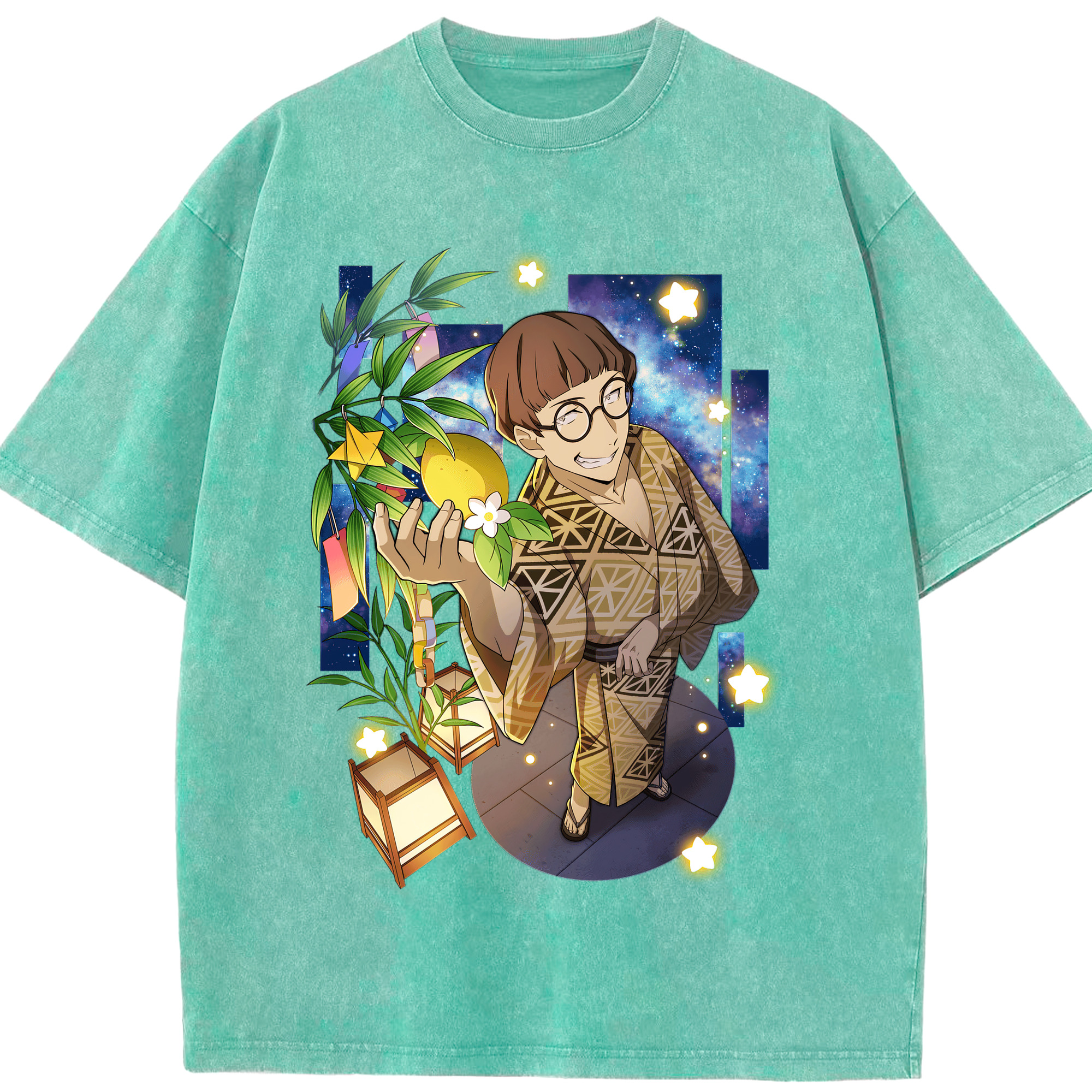 （画像用） 文豪ストレイドッグス Bungo Stray Dogs 綿100% ヴィンテージ風 半袖Tシャツ（フロントプリント）